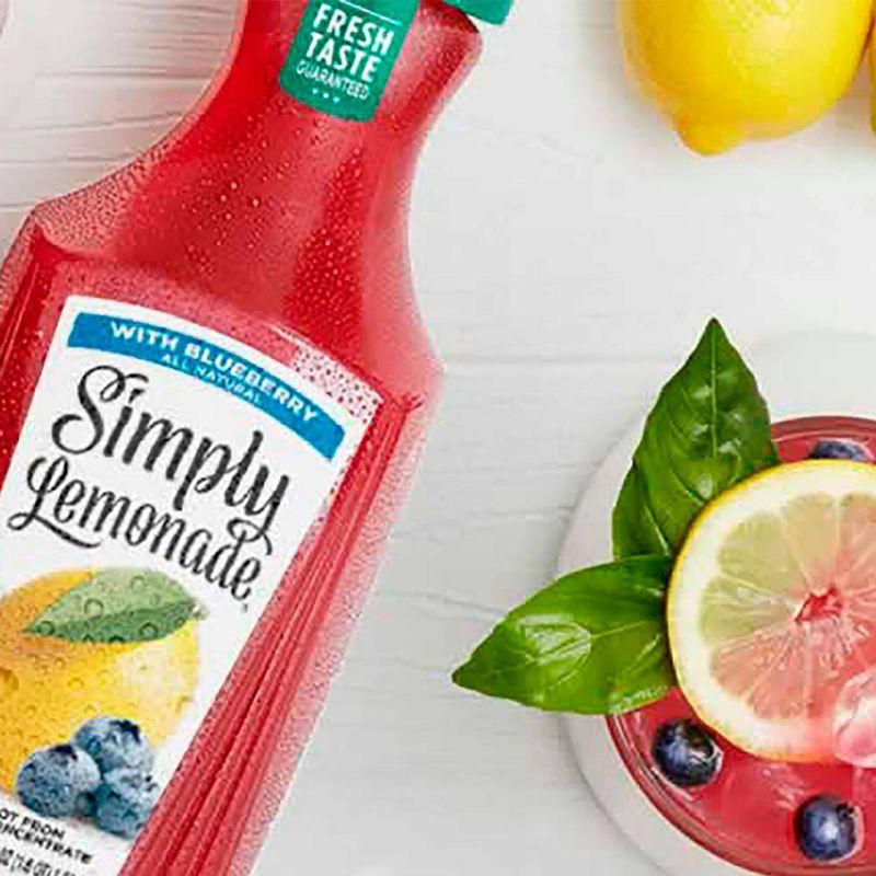 Simply Lemonade with Blueberry Natural Fruit Drink - 52 fl oz