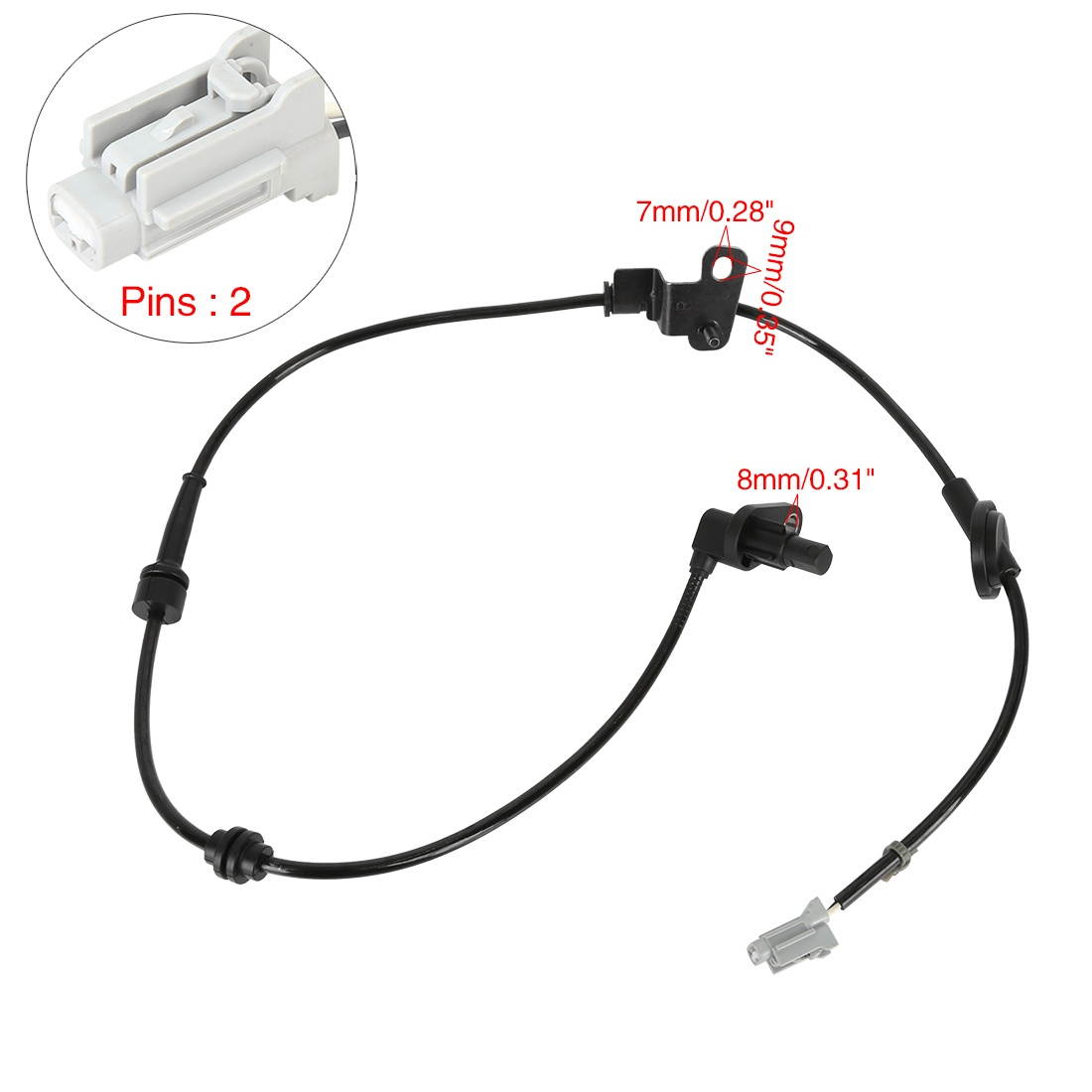 39172-31700 ABS Wheel Speed Sensor for Nissan Almera Classic B10