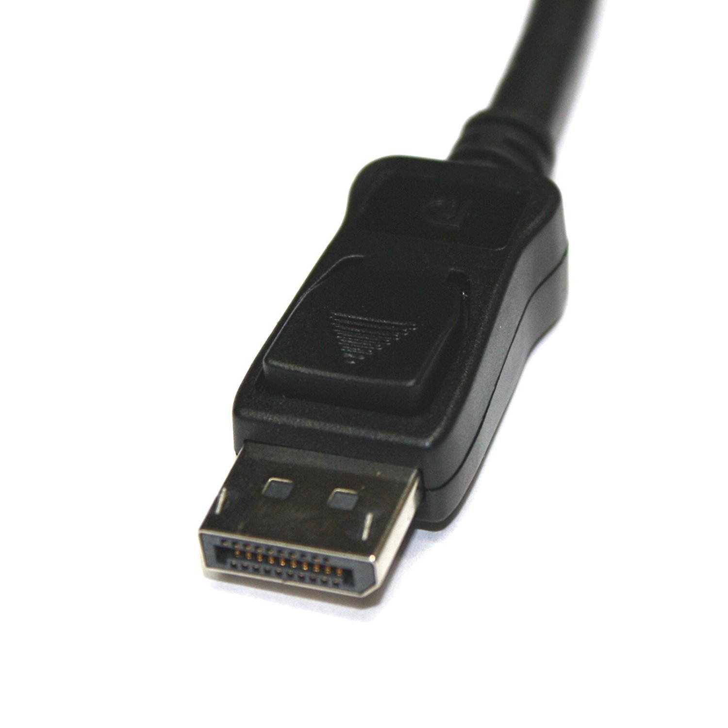 cables direct online 15ft svga + audio monitor cable, male to male 1080p super vga display cord for pc projector laptop tv