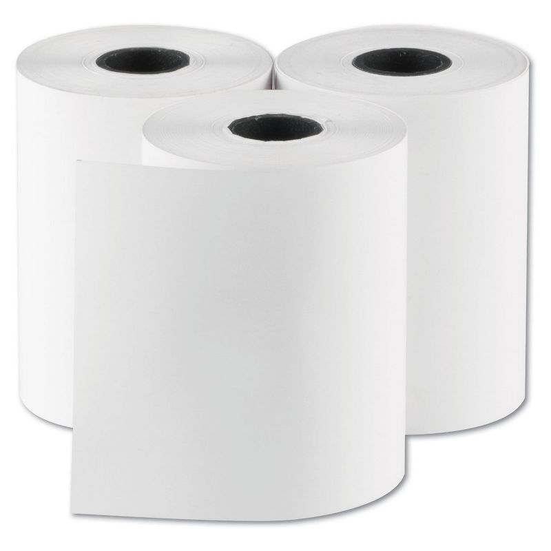 NATIONAL CHECKING CO. RegistRolls Thermal Point-of-Sale Rolls 2 1/4" x 80 ft White 48/Carton