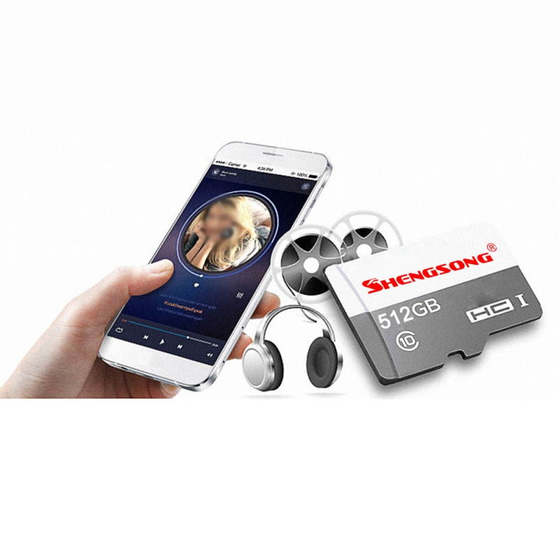 512GB Micro SD Card with Adapter SD Memory Cards (Class 10 High Speed) for Camera, TF Memory Card for Phone Computer Game Console, Dash Cam, Camcorder, GPS, Surveillance, e-Reader, Drone(512gb)