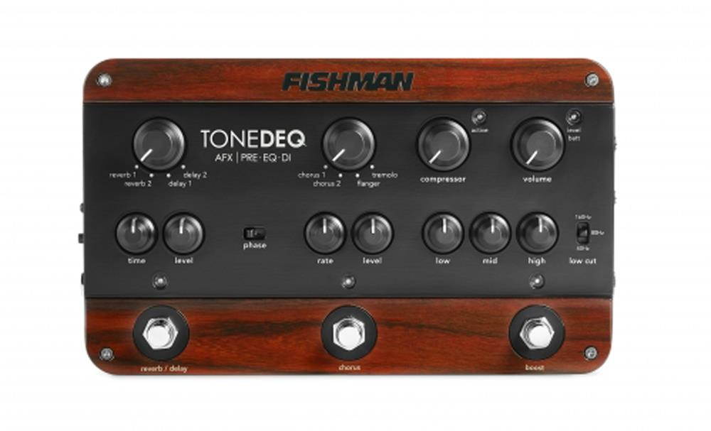 Fishman ToneDEQ Acoustic Guitar Preamp / EQ / DI pedal