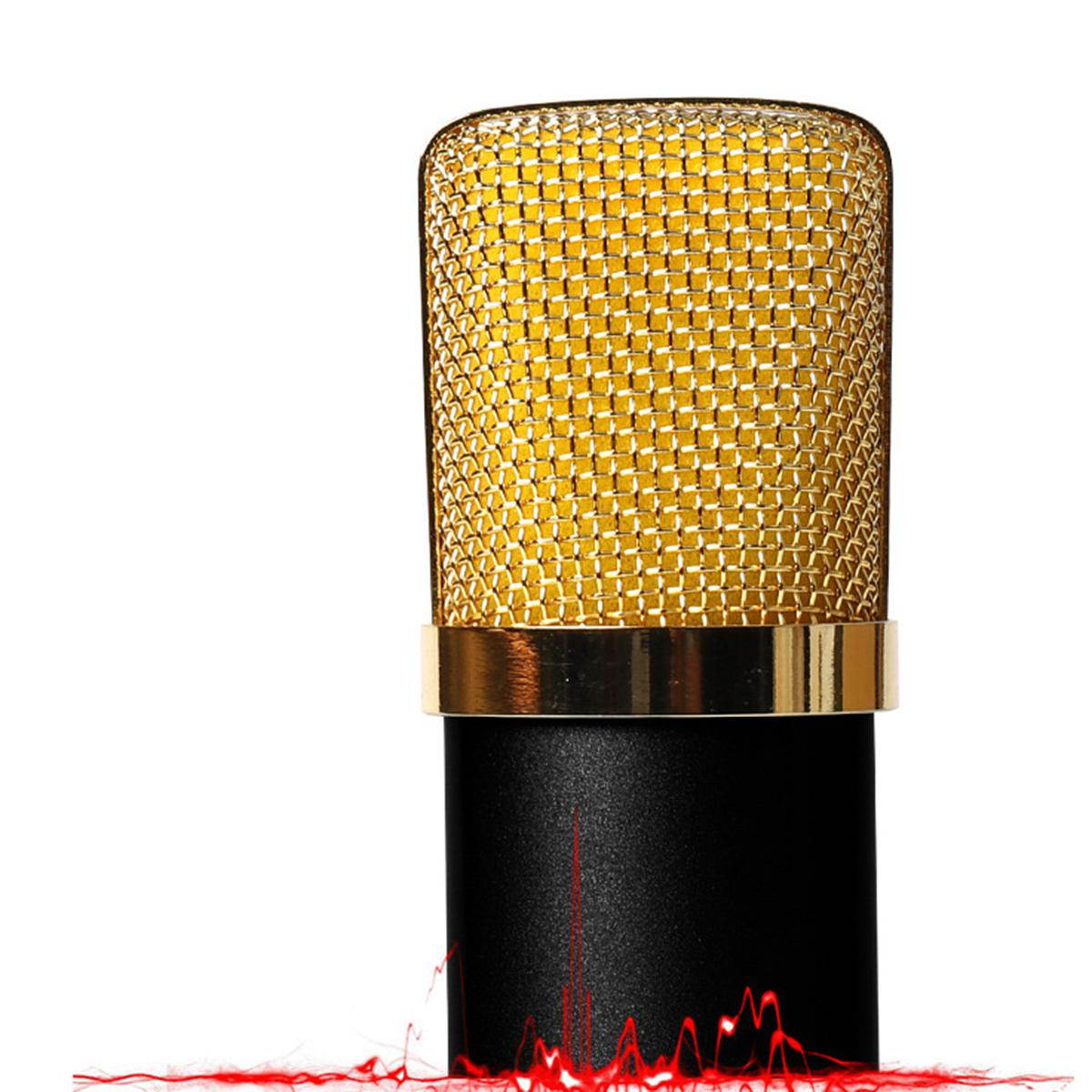 Capacitive Microphone Stand Set With Adjustable Mic Suspension Scissor Arm Mobile Phone Network Karaoke Condenser Recording Microphone