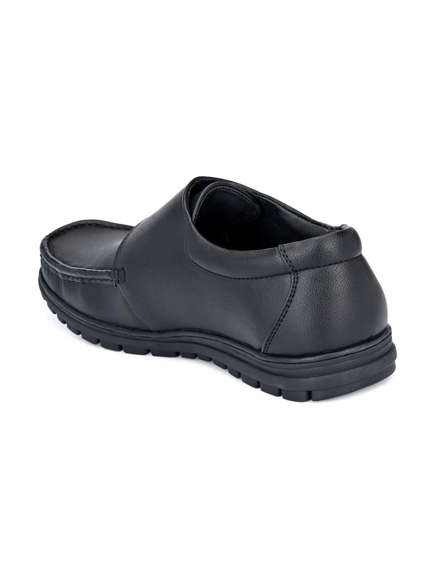 Eego Italy Men's Black Formal Loafers