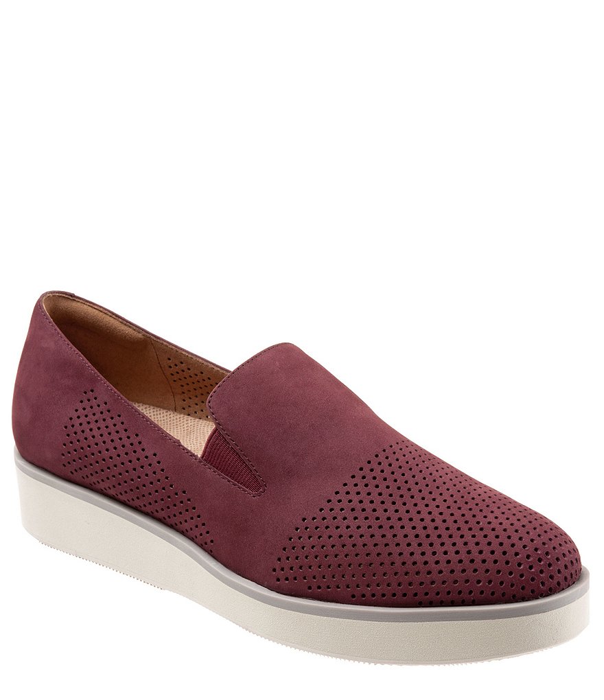 SoftWalk Whistle Suede Slip-On Sneakers