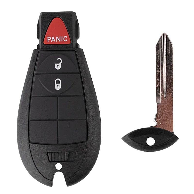 2 RAM 3Button FOBIK Key Fob Remote Replacement M3N5WY783X for Chrysler Town and CountryDodgeChrysler 300 keyless entry remote Starter FCC ID IYZC01C PN 56046638