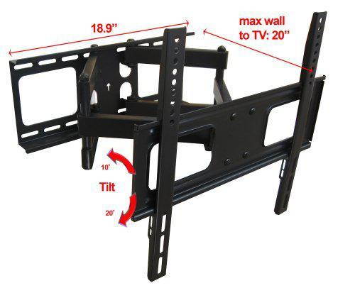 Impact Mounts DUAL ARM FULL MOTION MOUNT FOR TV SCREEN SIZES 23-55" (LPA36-446)