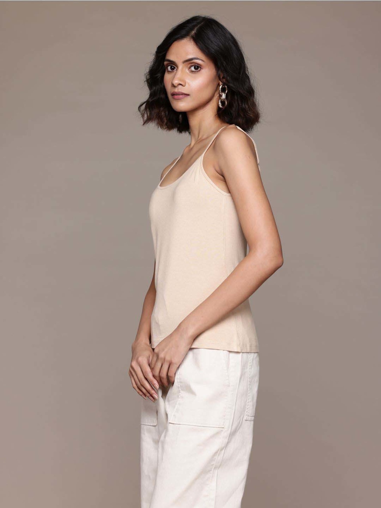 Label Ritu Kumar Multicolored Printed Top