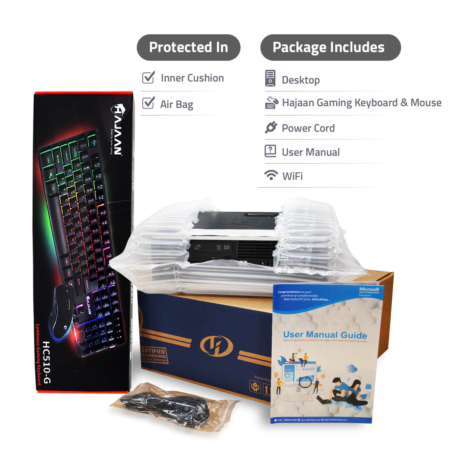 Acer Aspire TC Desktop Intel Core i5-10400 2.9GHz 12GB Ram 512GB SSD Win 10 Home - Manufacturer Refurbished