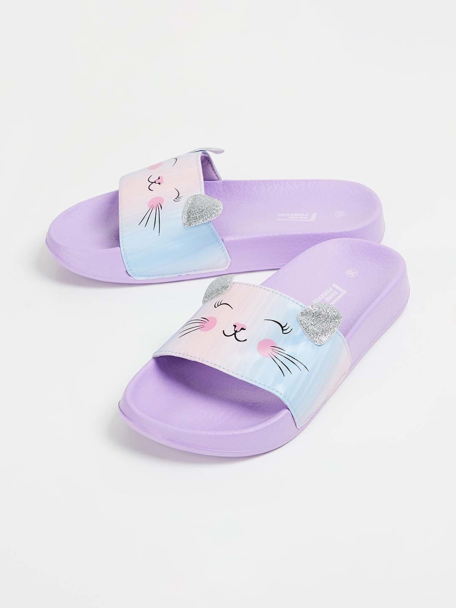 Fame Forever by Lifestyle Kids Lilac Casual Slides
