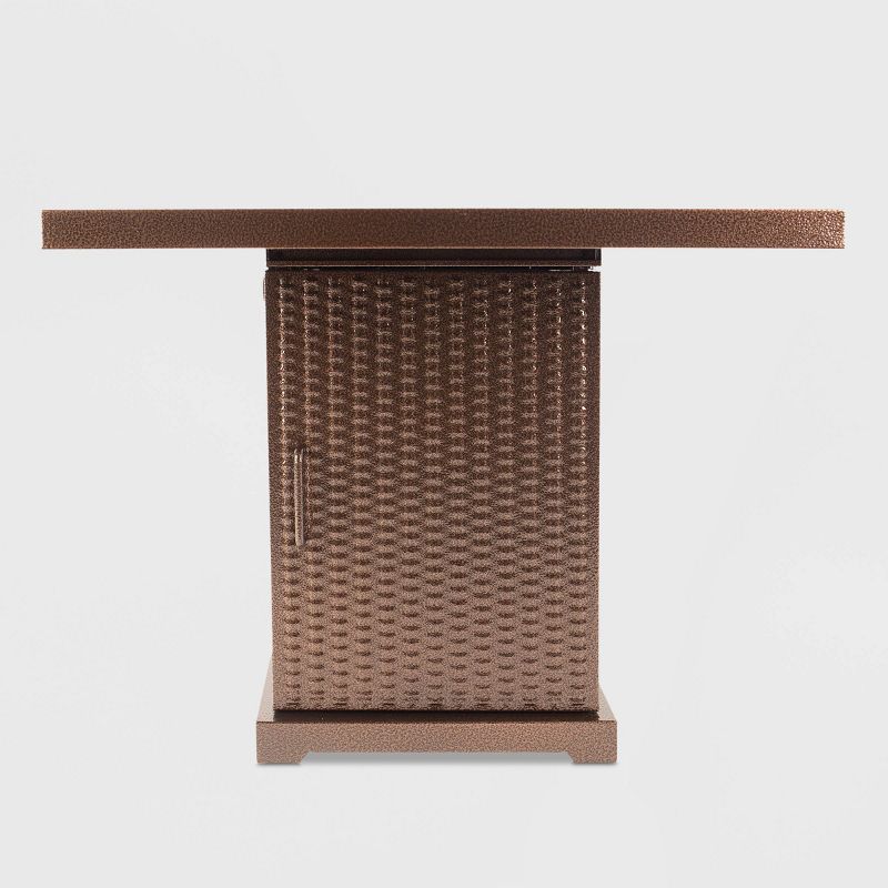 Pleasant Hearth Warren Gas Fire Pit Table