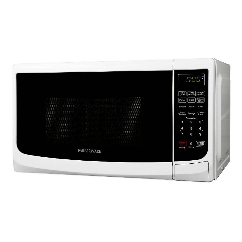 BLACK+DECKER 1.3 cu ft 1000 Watt Microwave Oven Black Stainless Steel