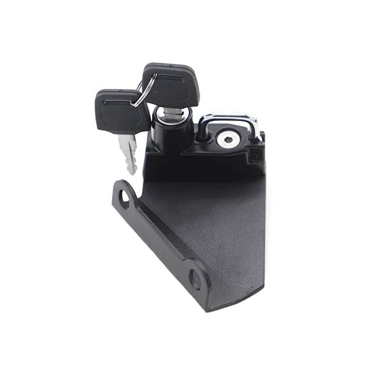 Motorcycle Helmet Lock Anti-Theft Helmet Security Locks Compatible with YZF-R1/M 2015-Newer, YZF-R6 2017-Newer-Black