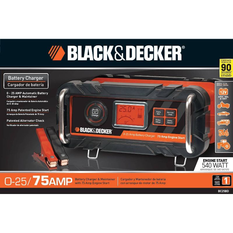 BLACK+DECKER 3/25/75 Battery Charger
