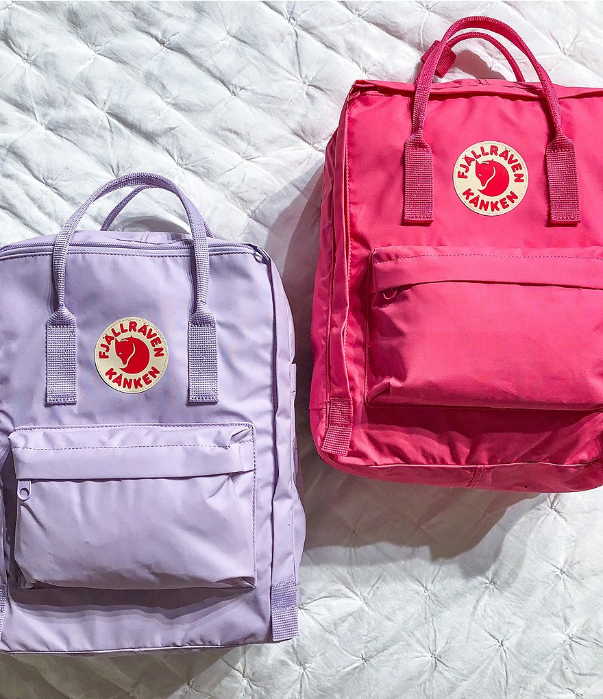 Fjallraven Kanken Water-Resistant Cotton Zipper Convertible Backpack