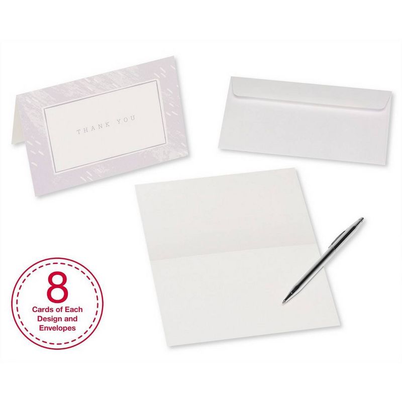 48ct Thank You Greeting Card Bundle With White Envelopes