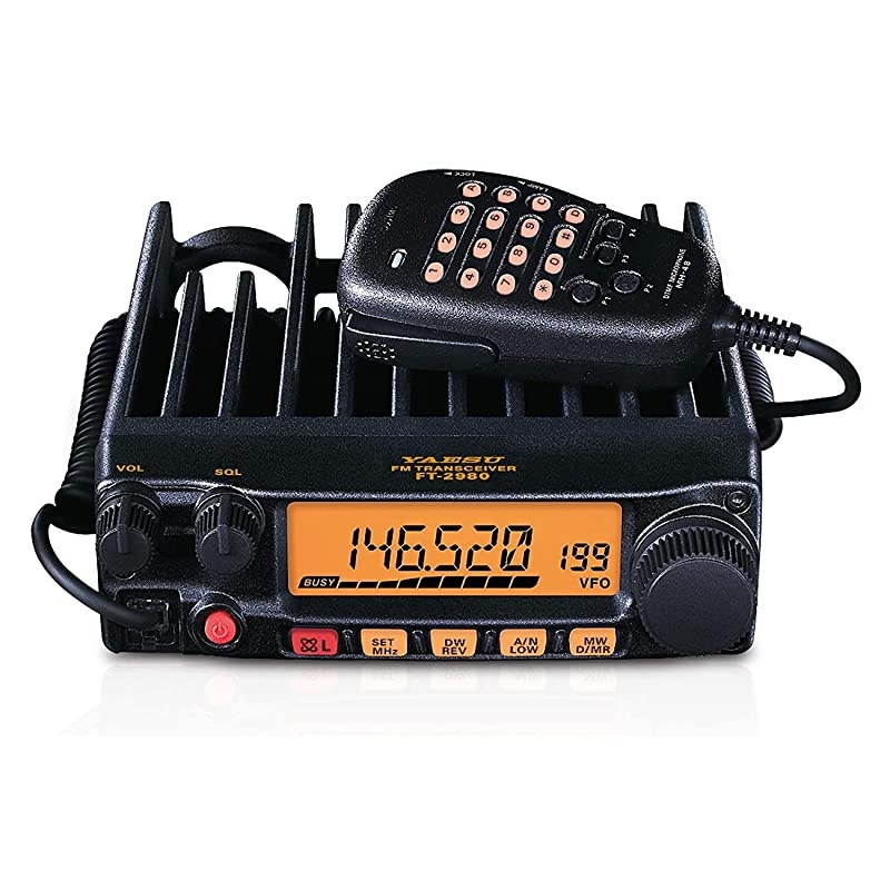 FT-2980R FT-2980 Original  144 MHz Single Band Mobile Transceiver 80 Watts - 3 Year Manufacturer Warranty