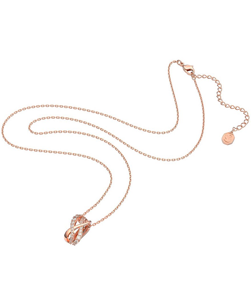 Swarovski Twist Pendant Necklace