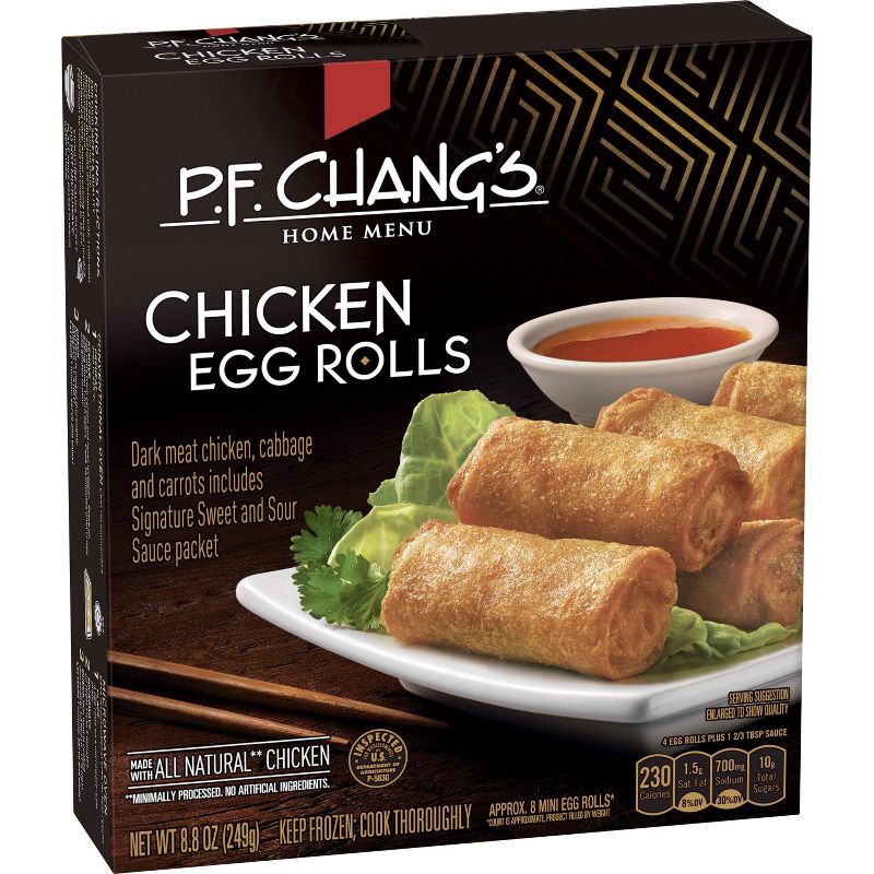 PF Chang's Chicken Frozen Mini Egg Rolls - 8ct/8.8oz