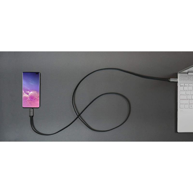 inCharge 6 Max - The Six-in-One Extra Long Cable for Home and Travel, 5ft/1.5m Charging USB/USB-C/Micro USB/Lightning Cables for All of Your Devices