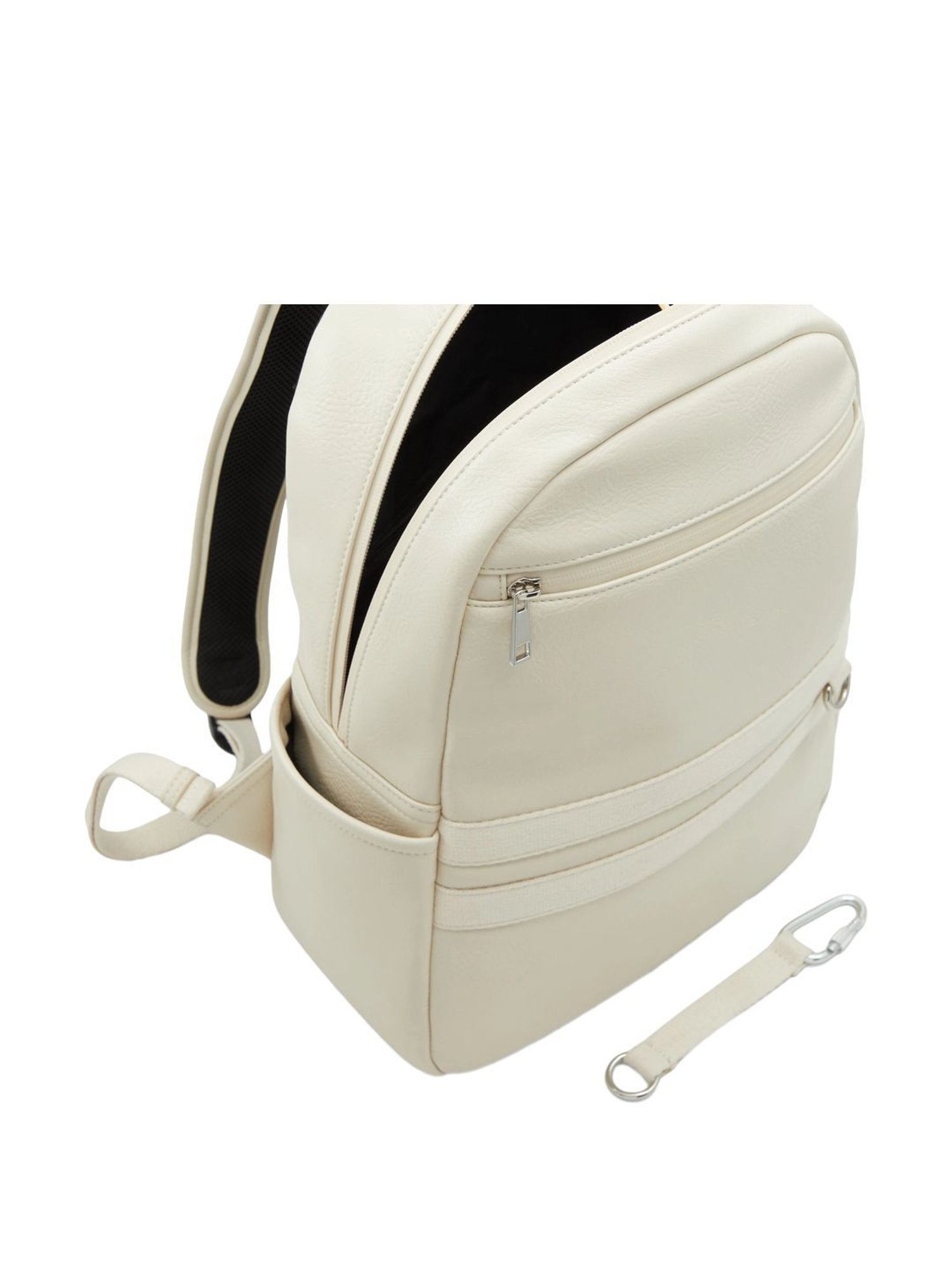 Call It Spring White Synthetic Medium Backpack