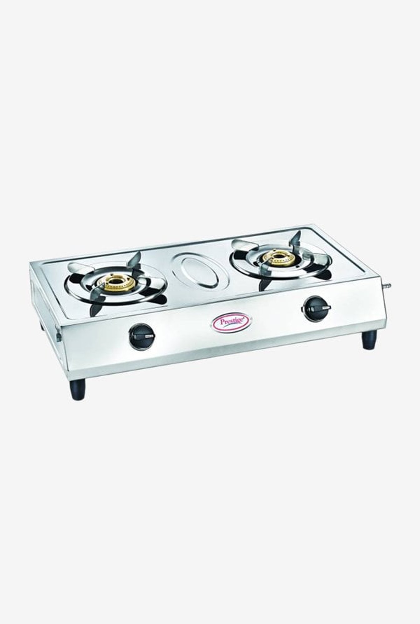 Pigeon Blackline Smart Black Glass Manual Gas Stove (2 Burners)