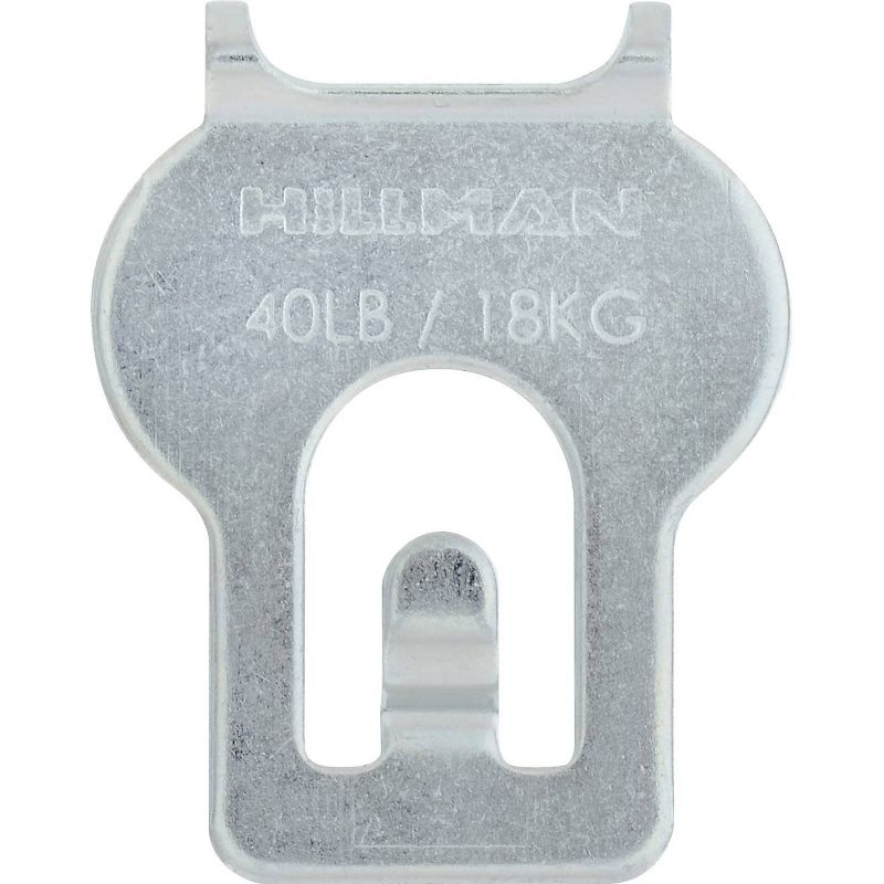 20-40lb Wall Hanging Kit Silver - High & Mighty