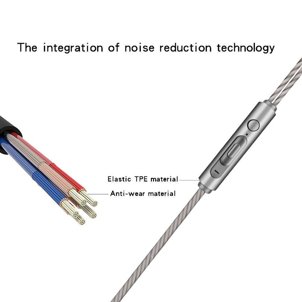 V01 3.5mm Gaming Headset In Ear Earphone Stereo Music Game Headphone with Microphone for PC Laptop Desktop Computer Gamer