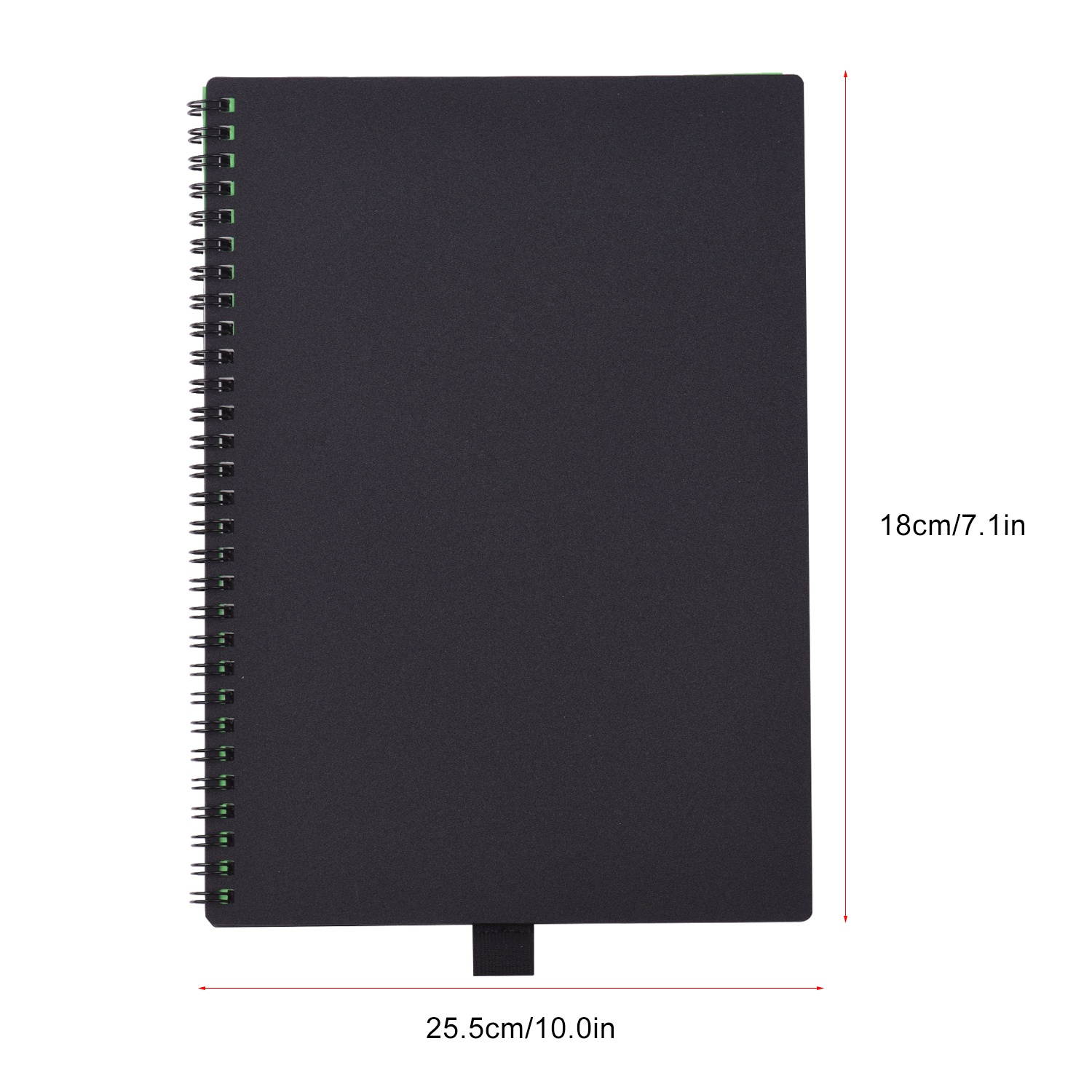 Aibecy Erasable Reusable Smart Notebook Hardcover Writing Note Book Journal Wet Hot Erase B5 Size 30 Sheet with Erasable Pen Cloth for Office School Students Travelers