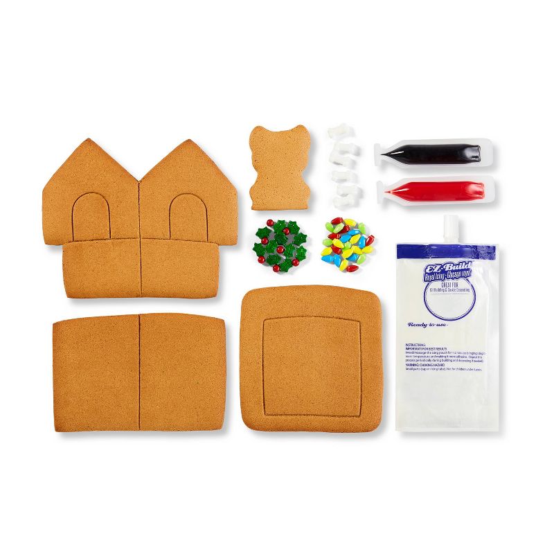 Holiday Bullseye's House Gingerbread Kit - 17.2oz - Wondershop™