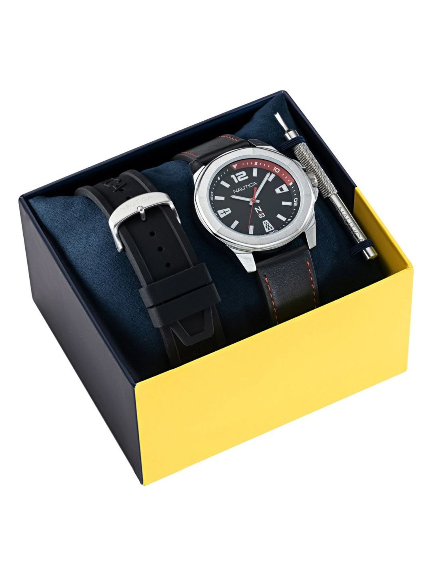 Nautica NAPTBF105 N83 Watch for Men With Interchangeable Strap