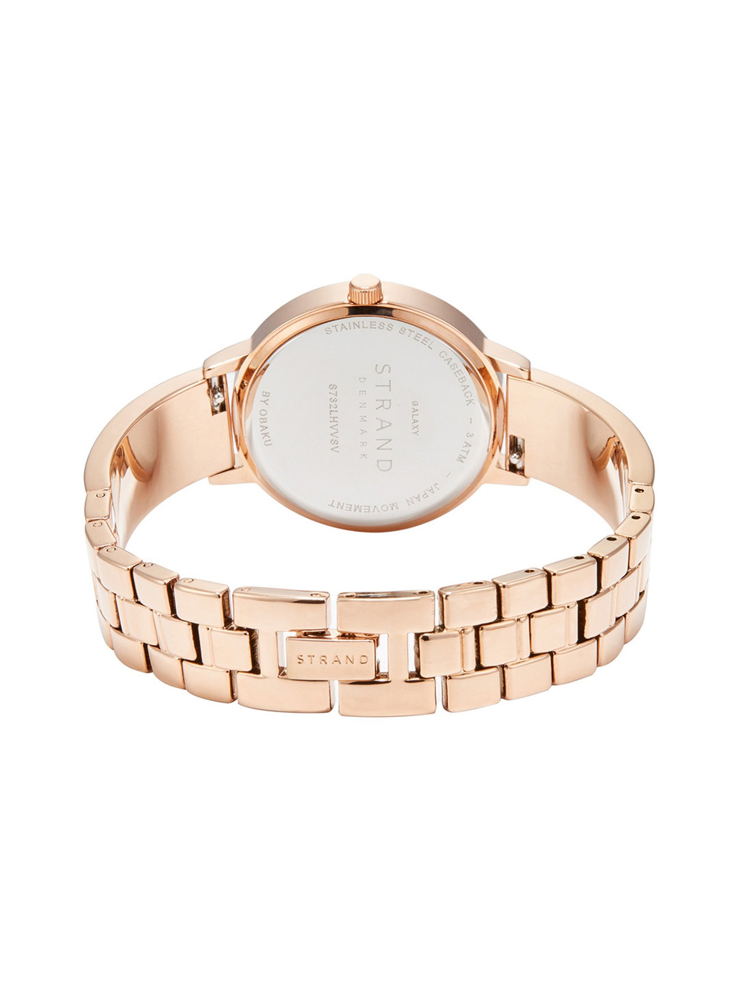 Strand By Obaku S732LHVVSV Galaxy Rosette Analog Watch for Women