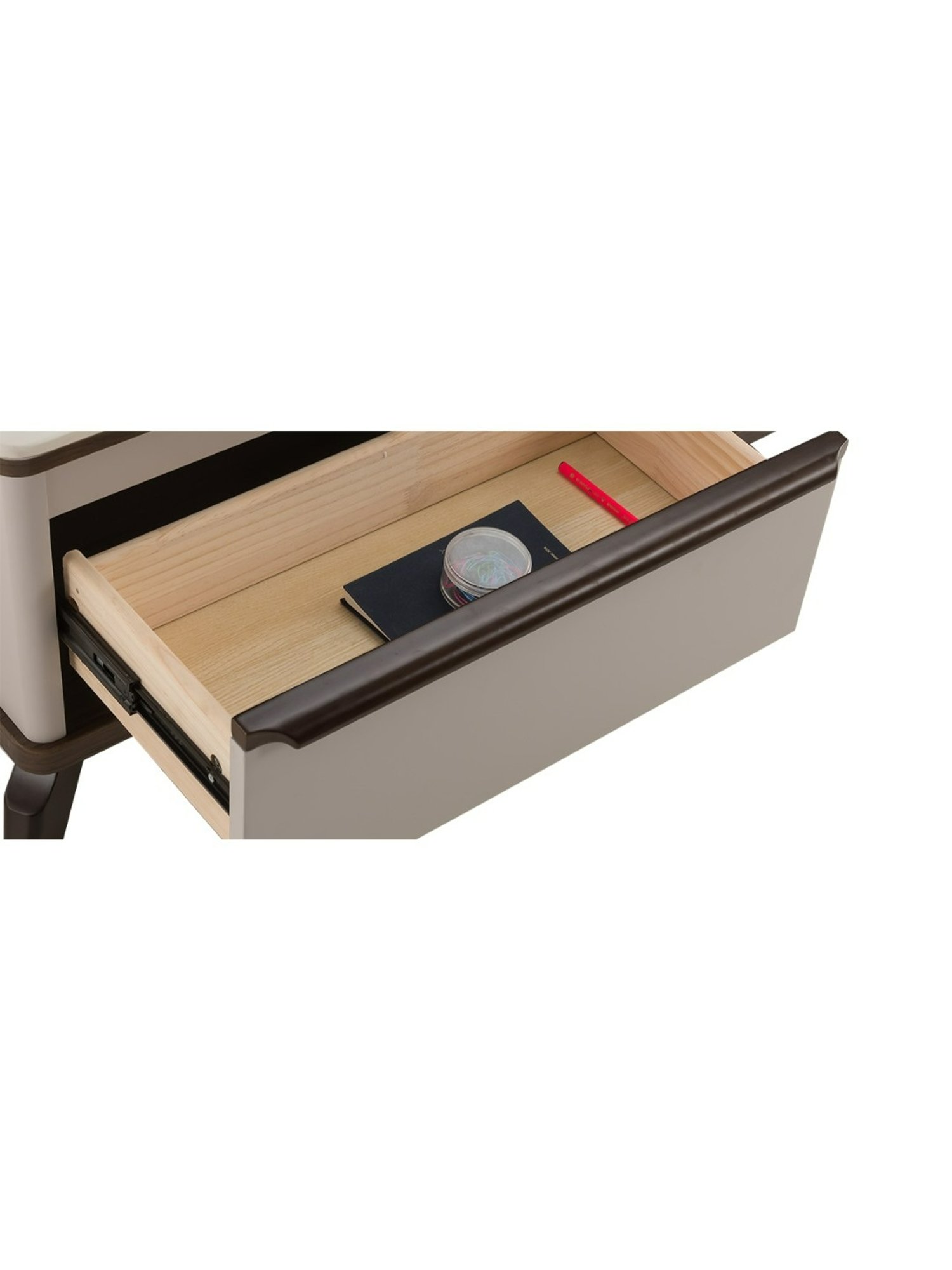 Delite Kom Flex Flowery Wenge & Acacia Dark Engineered Wood TV Entertainment Unit