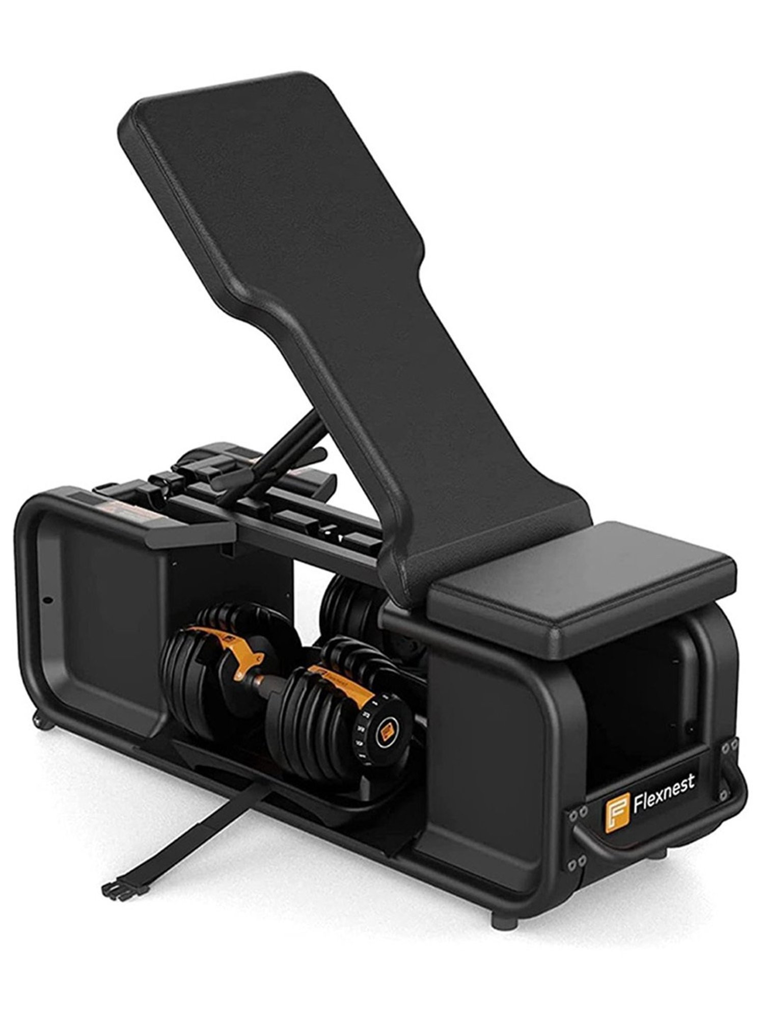 Flexnest Incline and Flat Flexbench Pro 180kgs Weighing Capacity Fitness Bench