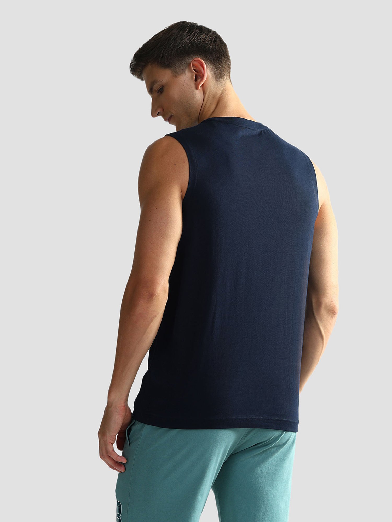 Bodycare Anthra Melange Regular Fit Thermal Top