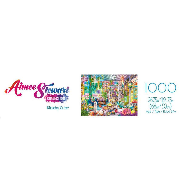 Buffalo Games Aimee Stewart: Kitschy Cute Puzzle 1000pc