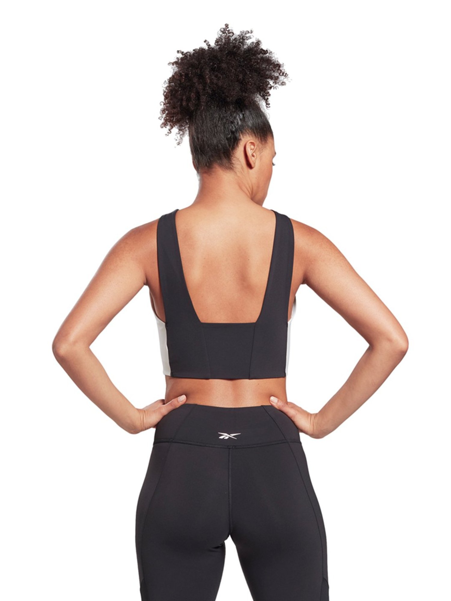 Reebok Black TS Training Crop Top