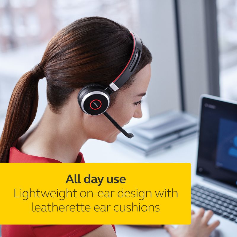 Jabra Evolve 65 MS Mono Wireless Headset / Music Headphones