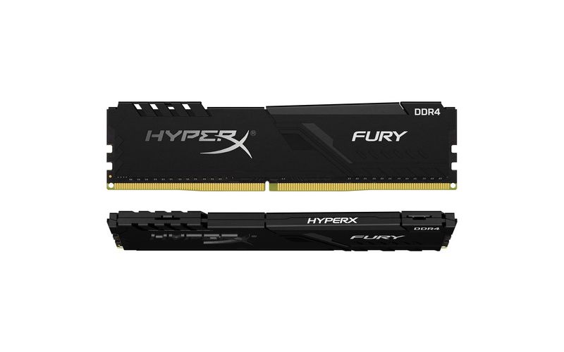 HyperX FURY 32GB DDR4 SDRAM Memory Module - For Desktop PC - 32 GB (2 x 16 GB) - DDR4-3200/PC4-25600 DDR4 SDRAM - CL16 - 1.35 V - Non-ECC - Unbuffered