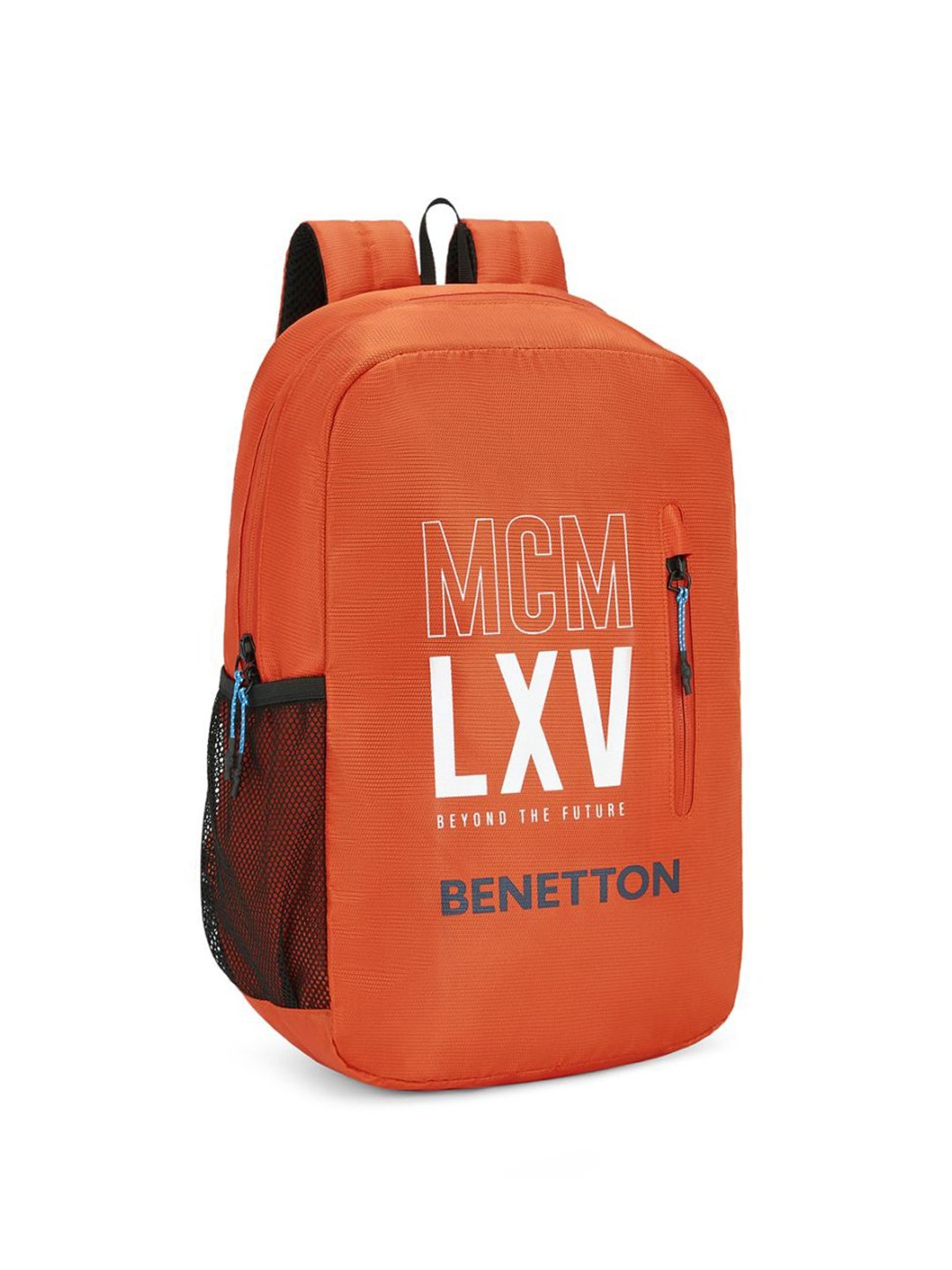 United Colors of Benetton Caspian 16 Ltrs Orange Medium Laptop Backpack