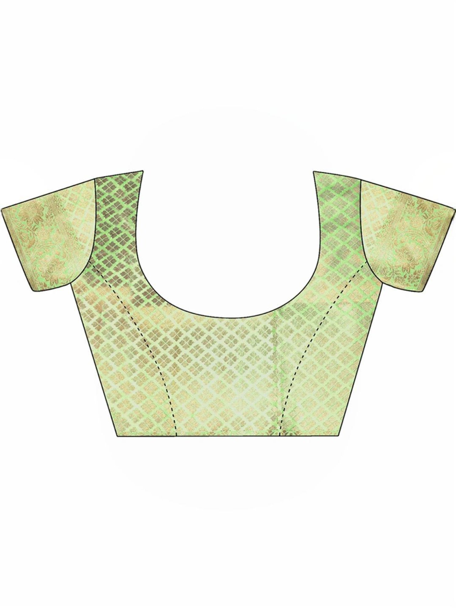 Unnati Silks Grey Cotton Printed Saree With Unstitched Blouse