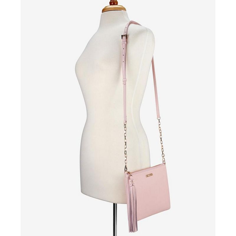 GiGi New York Pink Chelsea Crossbody Bag