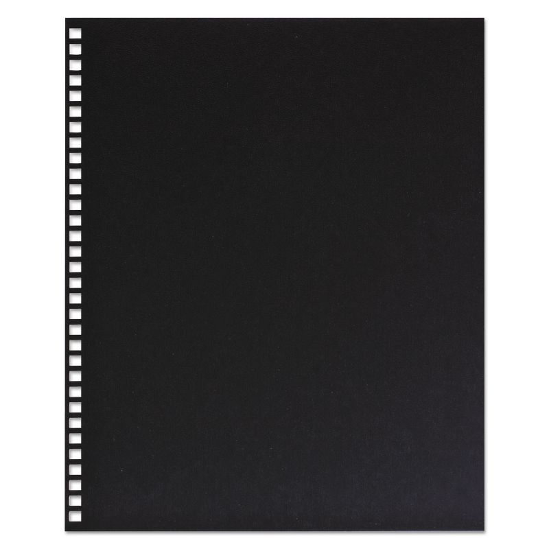 Swingline GBC ProClick Pre-Punched Presentation Covers 11 x 8-1/2 Black 25/Pack 2514478