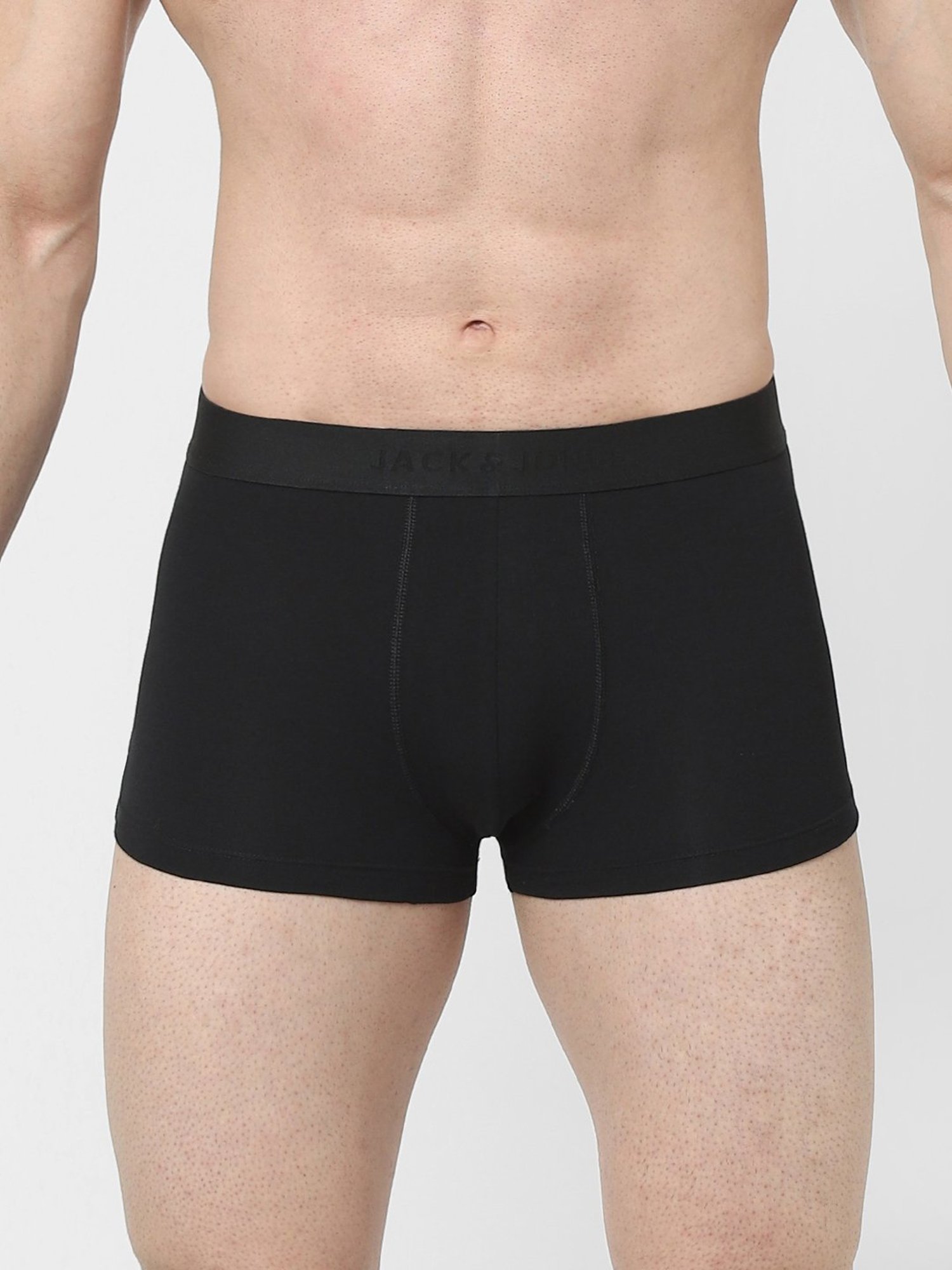 Jack & Jones Black Regular Fit Trunks