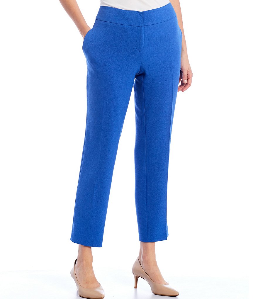 Kasper Petite Size Cropped Slim Pant