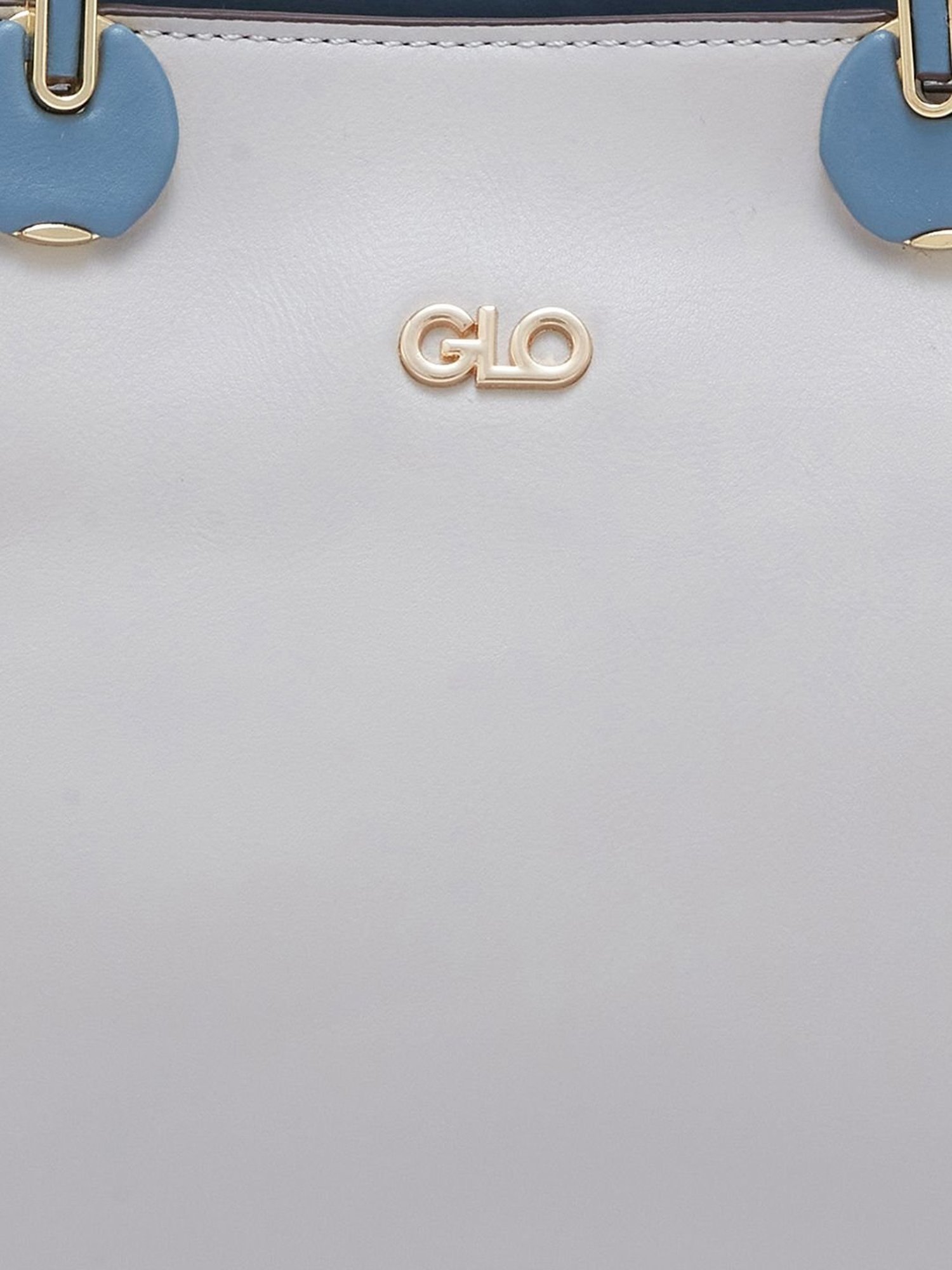 Globus Iceberg Blue Solid Medium Handbag