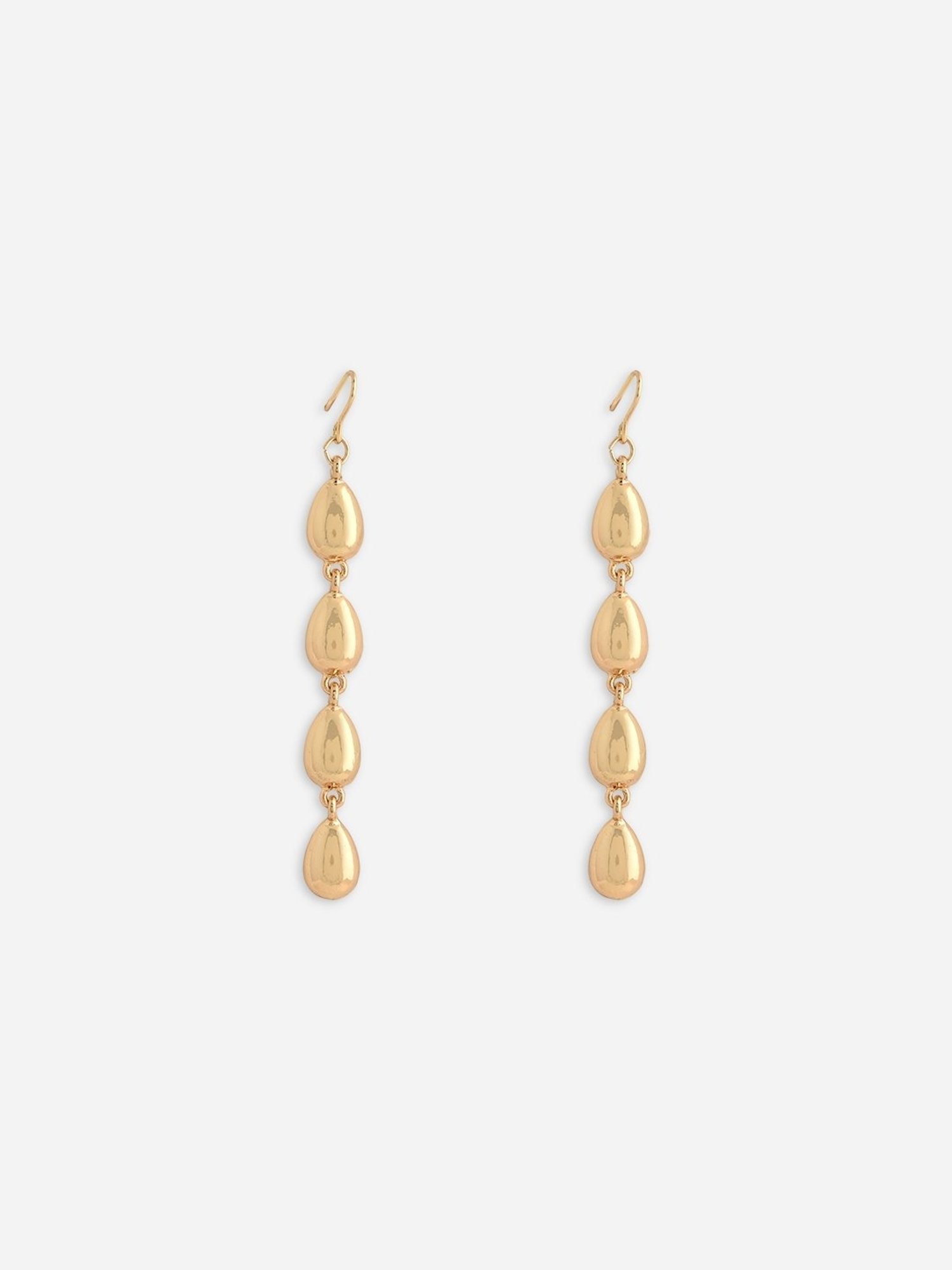 ToniQ Gold Plated Korean Drop Earrings for Women