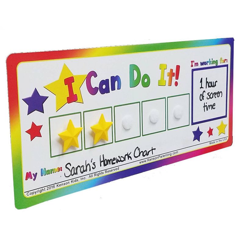 Kenson Kids Token Boards with Stars Classroom Pack
