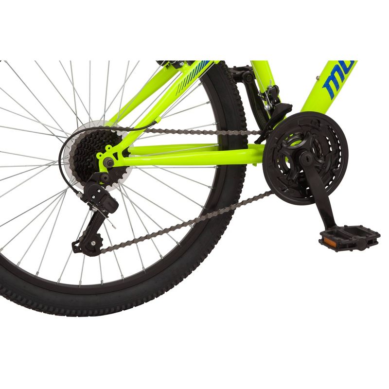 Mongoose Scepter 24" Kids' Mountain Bike - Green/Blue