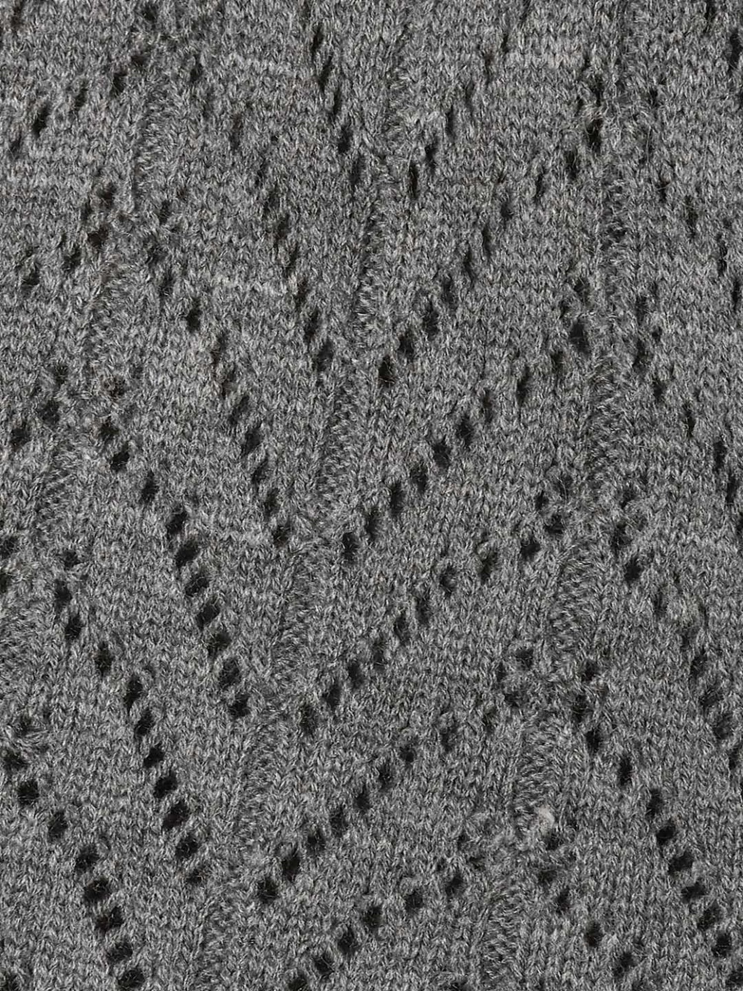 Honey by Pantaloons Grey Self Pattern Shrugs